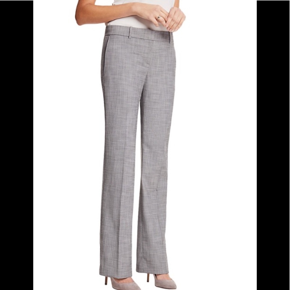 Ann Taylor Petite Light Gray Dress Pants.